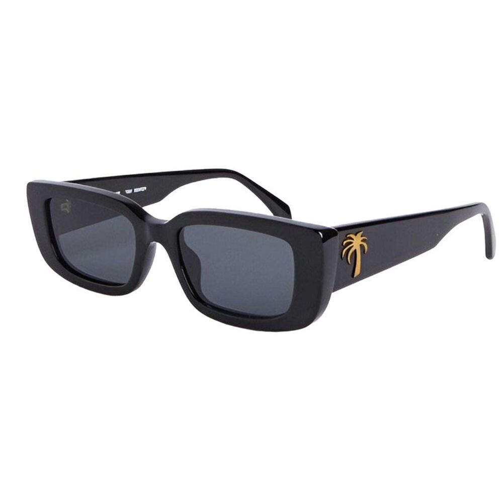 Palm Angels Mens Yosemite Rectangle Sunglasses / Black